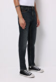 Regular Fit   Erkek İndigo Jean Pantolon
