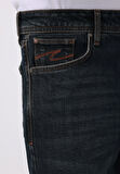 Regular Fit   Erkek İndigo Jean Pantolon