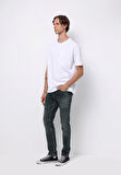 Straight Fit   Erkek İndigo Jean Pantolon