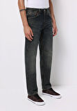 Regular Fit   Erkek Koyu İndigo Jean Pantolon