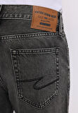 Loose Tapered Fit   Erkek Siyah Jean Pantolon