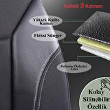 Mitsubishi Colt Classy Serisi Oto Koltuk Kılıfı Seti 