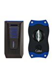 Colibri Slide 2 Torch Çakmak Mavi V Puro Kesici Premium Puro Seti