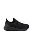 Erkek Siyah Sneaker Spor Ayakkabı Rahat Hafif Günlük