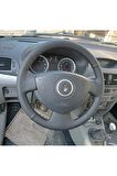Renault Clio Symblol 2008 Araca Özel Direksiyon Kılıfı (noktalı-mercedes Desen Deri Model)