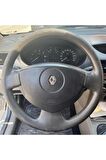 RENAULT CLİO SYMBOL 2008 ÜNİVERSAL DİKMELİ DİREKSİYON KILIFI KIRMIZI İPLİ