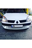 Uyumlu Renault Clio 2 Uyumlu Astra H Lip Ön Tampon Eki 2 Parça 1.sınıf Kaliteli