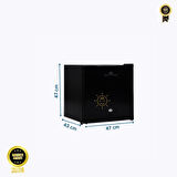 COOL LİFE 45 LİTRE SİYAH 12 VOLT 24 VOLT KARAVAN, BAĞ EVİ, TEKNE İÇİN BUZDOLABI