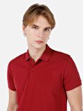Regular Fit Kırmızı Erkek Polo Yaka Kısa Kol Tişört Cltkttshm0766200