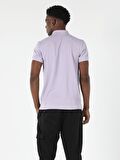 Classic Fitt Mor Erkek Polo Yaka Tişört