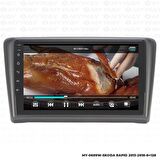 Araç Multimedya Skoda Rapid Android 12 Carplay 4Gb Ram + 64Gb Hdd Navigasyon Ekran MYW