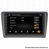 Araç Multimedya Skoda Rapid Android 12 Carplay 4Gb Ram + 64Gb Hdd Navigasyon Ekran MYW