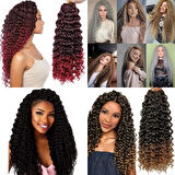 Afro Saç  Dalgalı Saç / Kızıl Bakır 350 /  (CLZ175)