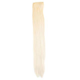 Kanekalon Fiber  Sentetik Düz 8 Parça Saç Çıt Çıt  / Platin /  (CLZ175)
