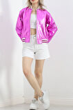 Varak Bomber Ceket Mor