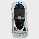 Metal Mini Polis Arabası  8 cm - Polis - 4
