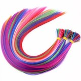 20 Adet Karışık Renkli Fiber Sen Kaynaklık  60cm + Misina Takım Aparatı ve Boncuğu