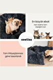 Simit Peluş Kedi Tüneli - Peluş Kedi Yatağı