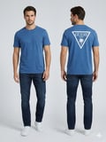 GUESS Erkek Bisiklet Yaka Kısa Kollu Basic T-Shirt F4GI09KA260