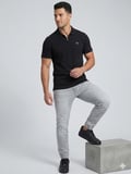 GUESS Erkek Fermuar Detaylı Polo Yaka Kısa Kollu T-Shirt M4YR00Z3DM0