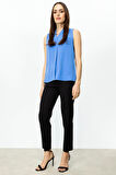 Omzu Drapeli Kolsuz Bluz 3062-25k