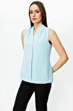 Omzu Drapeli Kolsuz Bluz 3062-25k