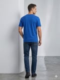 Centilmen Erkek Bisiklet Yaka Düz Sade Klasik T-Shirt 2517044