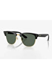 LUXOTTICA RAY-BAN MOLDED ACETATE UNISEX Yeşil Cam Güneş Gözlüğü 0RBR0504S-25