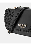 GUESS Tatum Siyah Kadın Çapraz Askılı Çanta HWNG9667210 HWNG9667210