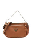 GUESS Logolu İki Parçalı Noelle Suni Deri Omuz Çantası  HWZG9672710