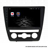 Araç Multimedya Skoda Yeti Android 12 Carplay 4Gb Ram + 64Gb Hdd 2014-2017 Navigasyon Ekran MYW