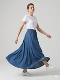SEDNA Beli Lastikli Mevlana Etek 7403