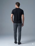 DORSS Erkek Siyah Basic Bisiklet Yaka T-Shirt 20500