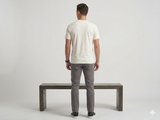 XINT Erkek Bisiklet Yaka Baskılı Kısa Kollu T-Shirt 502301