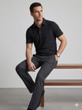 KİP Rahat Kalıp Kısa Kollu Likralı Örme Polo T-Shirt 10057