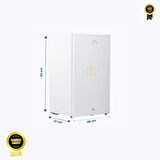 COOL LİFE 90 LİTRE BEYAZ 12/24 VOLT KARAVAN,BAĞ EVİ,TİNY HOUSE,TEKNE İÇİN BUZDOLABI