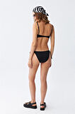 Giyim Kadın Straplez Siyah Bikini Takımı
