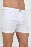 Giyim Erkek Penye Boxer Beyaz