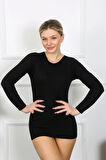 Giyim kadin Uzun Kol Body Siyah