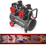 CMC CMC-0913 50 Litre Sessiz Yağsız Hava Kompresörü 4 Hp