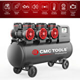 CMC CMC-0914 100 Litre Sessiz Yağsız Hava Kompresörü 6 Hp