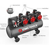 CMC CMC-0914 100 Litre Sessiz Yağsız Hava Kompresörü 6 Hp