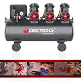 CMC CMC-0914 100 Litre Sessiz Yağsız Hava Kompresörü 6 Hp