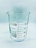 CAM BEHER DERECELİ BOROSİLİKAT 2000ML - 2 ADET