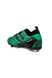 Walked 107-25 Halı Saha Çivili Krampon Yeşil Siyah 36-39