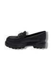 Fancy 801-25 Deri Loafer Tokalı Kadın Ayakkabı