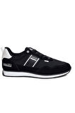 Jagulep Bugatti Deri Anorak Anatomik Erkek Sneaker Siyah Beyaz