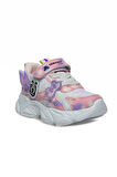 Alessio 034-25 Simli Kelebek Kız Çocuk Sneaker Pembe Beyaz 31-35
