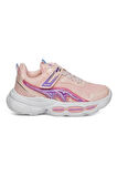 Alessio 010-25 Simli Maskotlu Kız Çocuk Sneaker Pudra Pembe 31-35