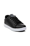 Best Of 041-25 Deri Anatomik Erkek Sneaker Siyah Beyaz